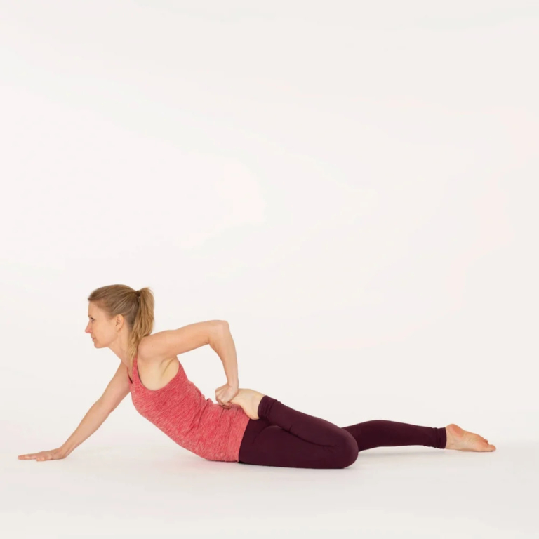 Half Frog Pose - Ekhart Yoga