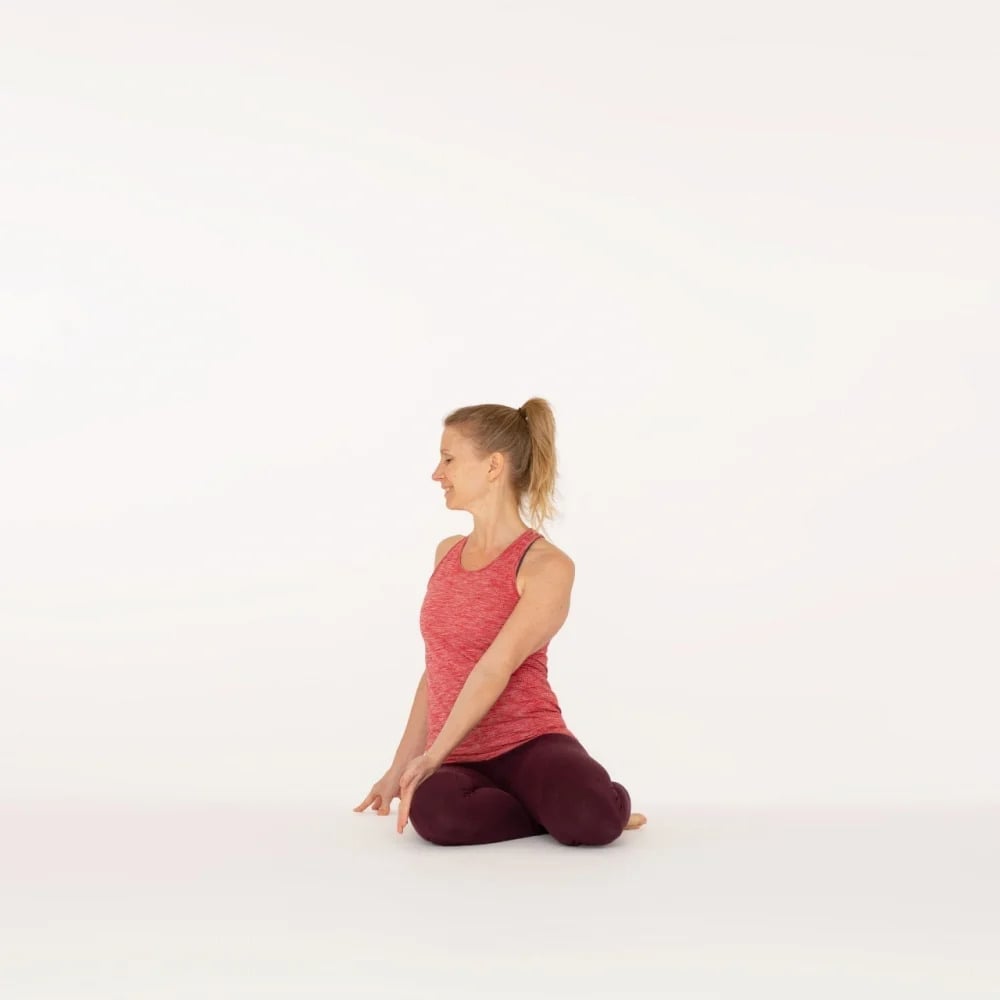 Yoga Pose: Seated Twist - PURE Online
