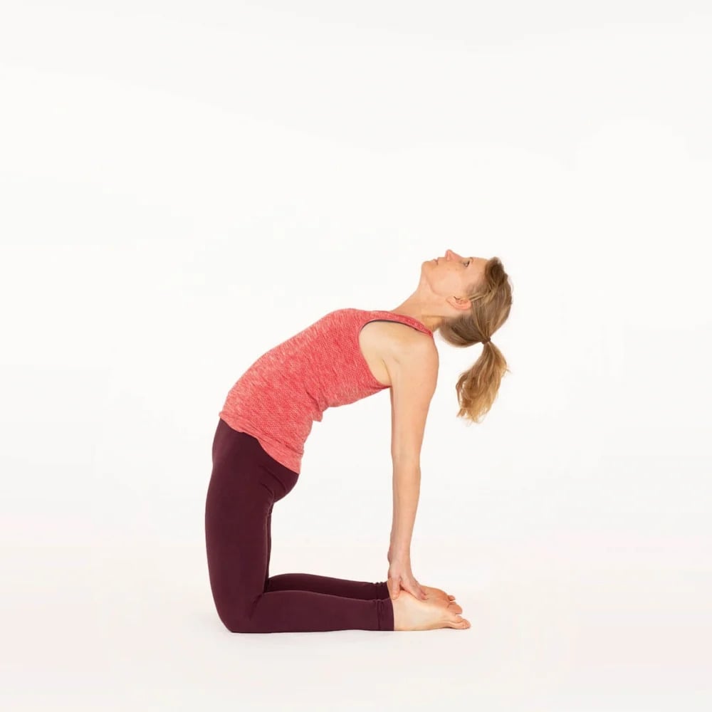 Camel Pose: Form, Benefits, Modifications, and Safety