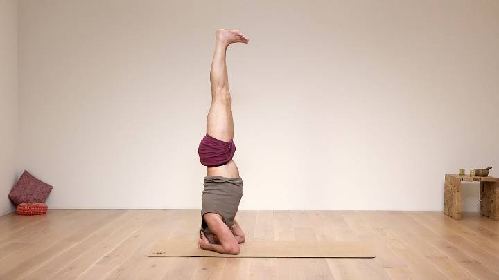 An Easy Alternative To Headstand - The Clown Pose - Forceful Tranquility