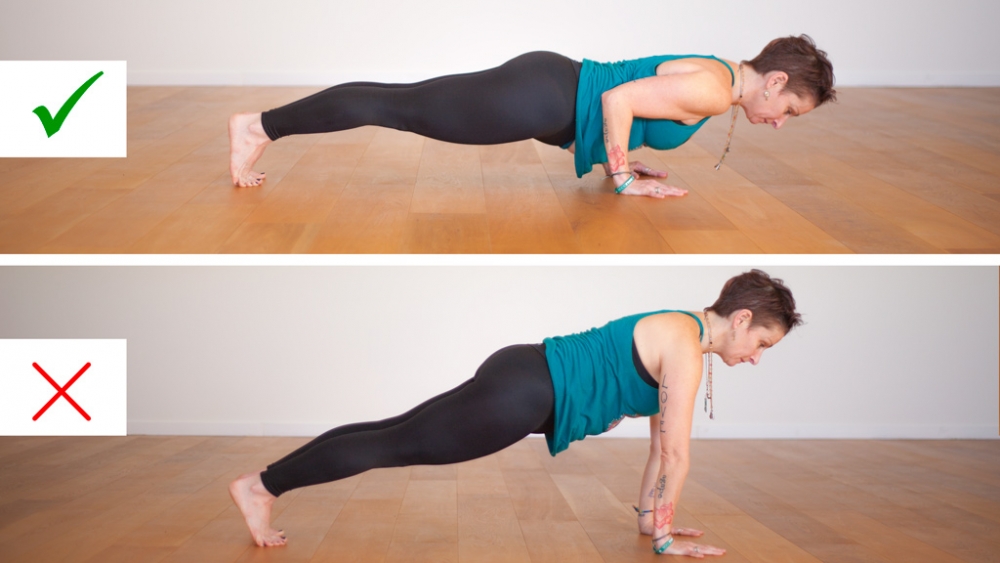 How to Do Reverse Tabletop Pose and Incline Plank Pose in Yoga