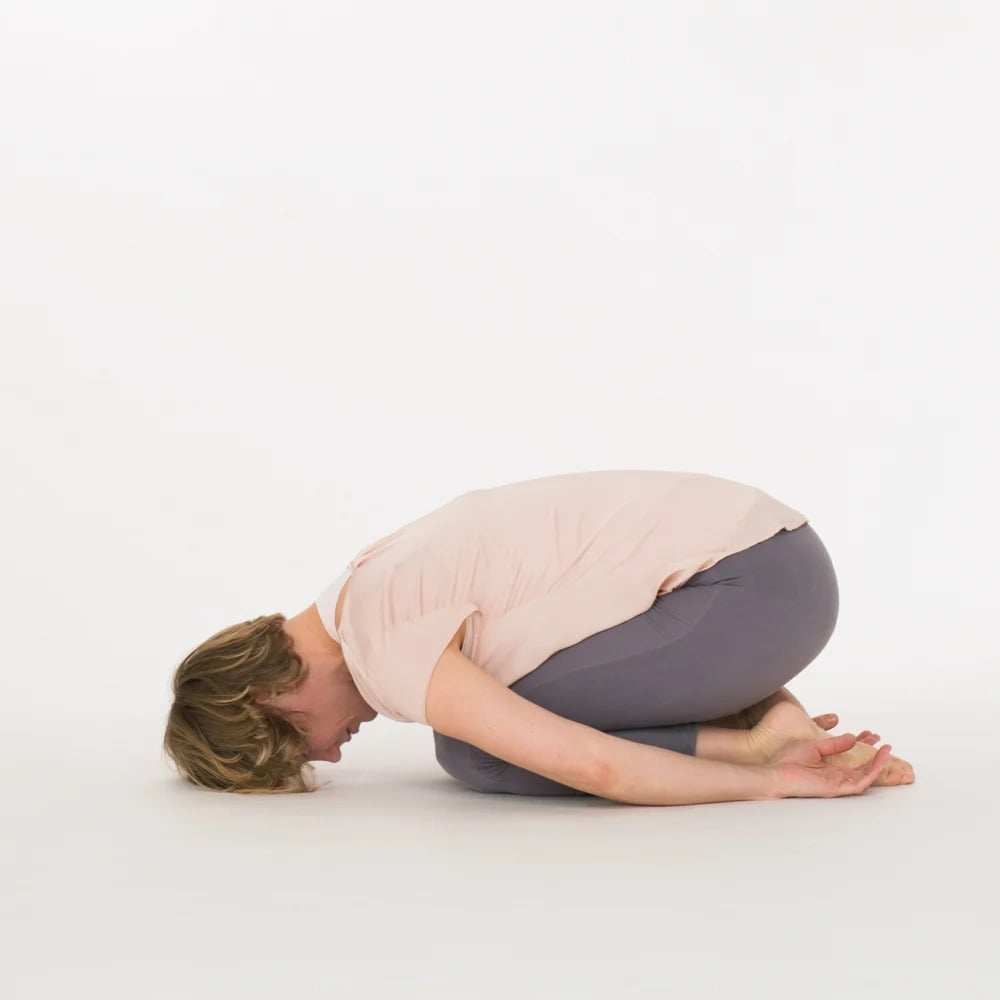 Childs Pose Balasana - Ekhart Yoga