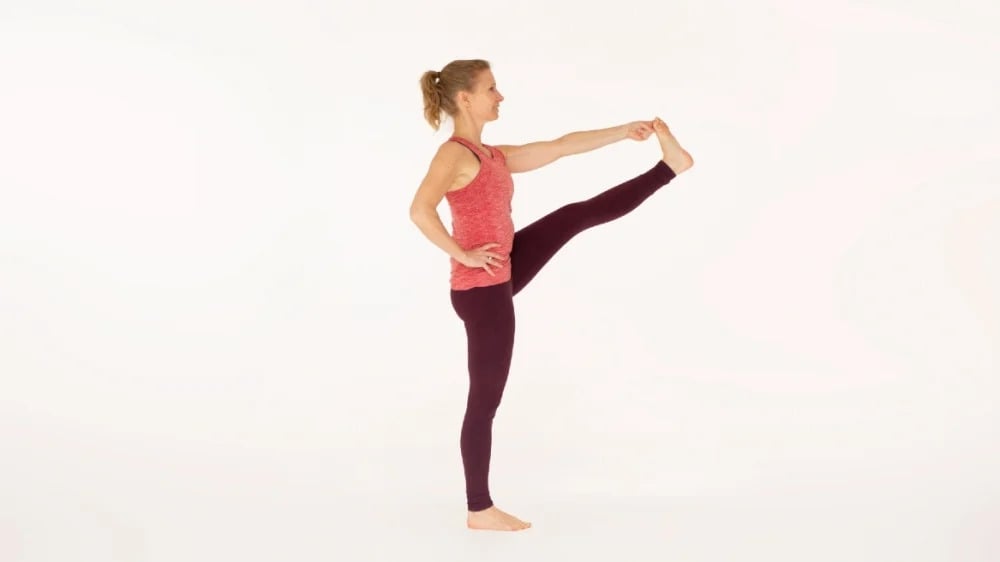 Utthita Padangusthasana (Extended Hand-to-Big-Toe Pose) - Yoga Asana