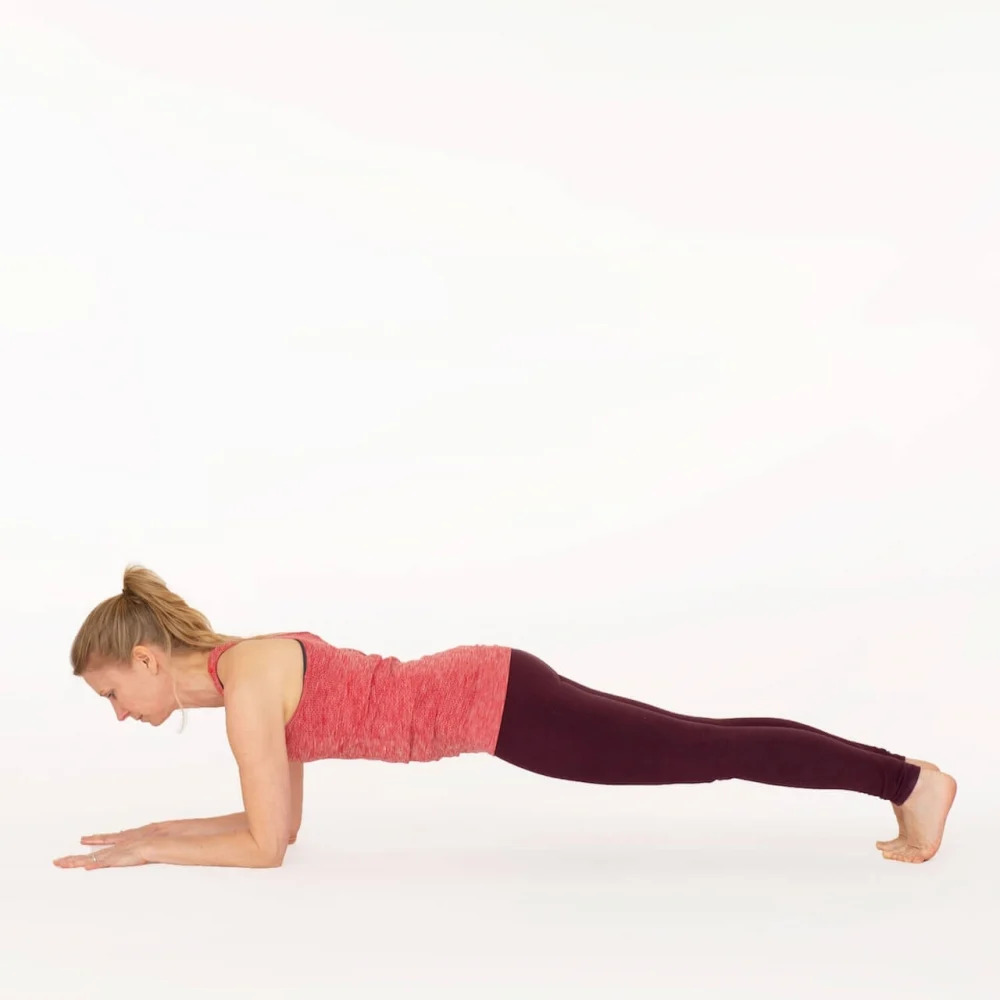 protect your low back in Chaturanga