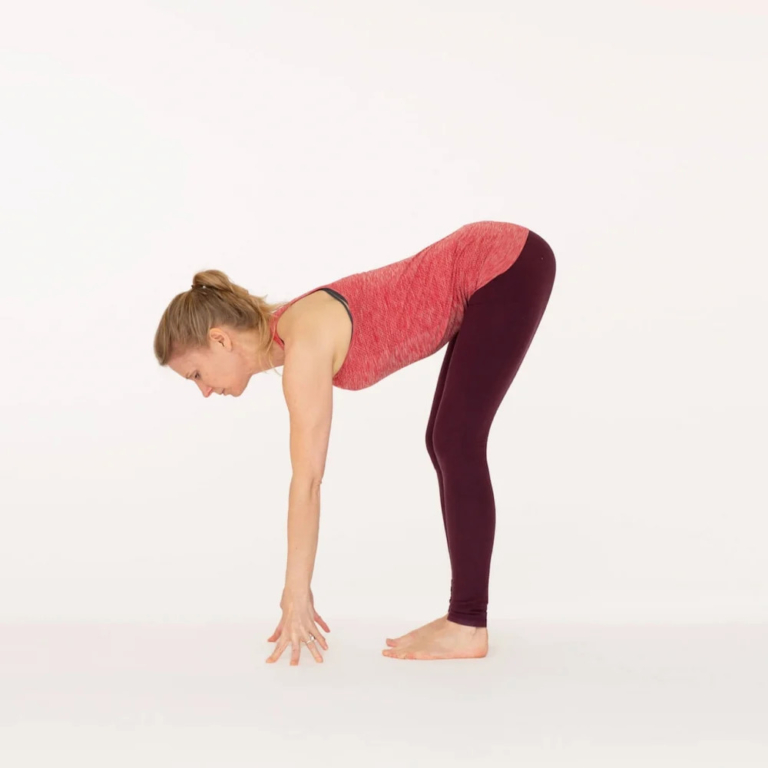Half Standing Forward Bend Ekhart Yoga