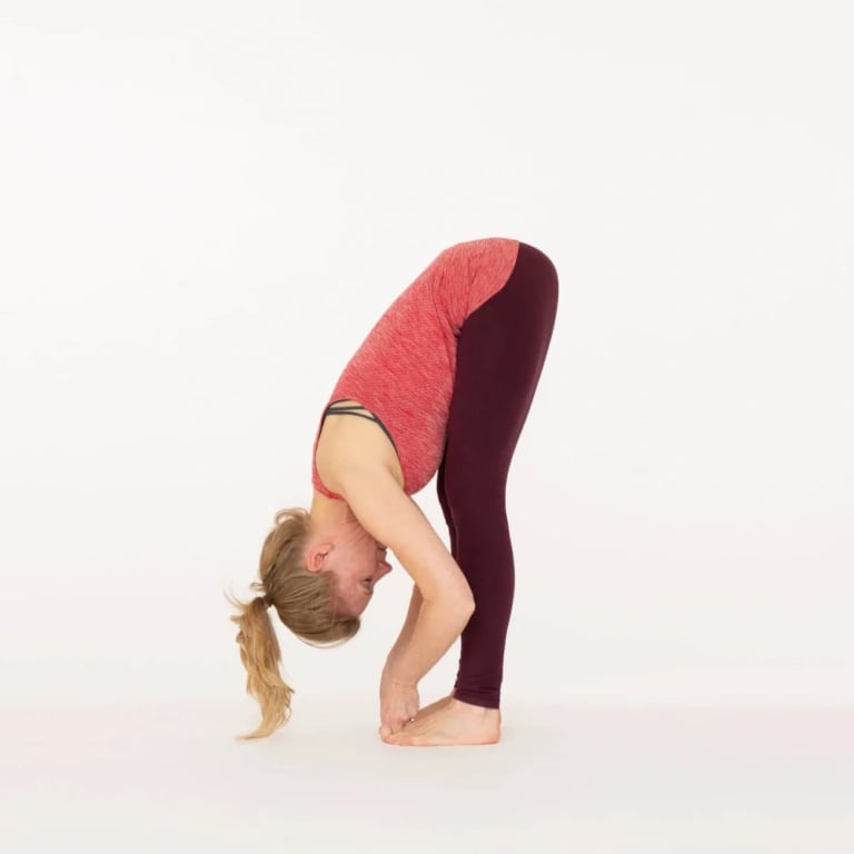 Hand to Big Toe Forward Fold - Ekhart Yoga