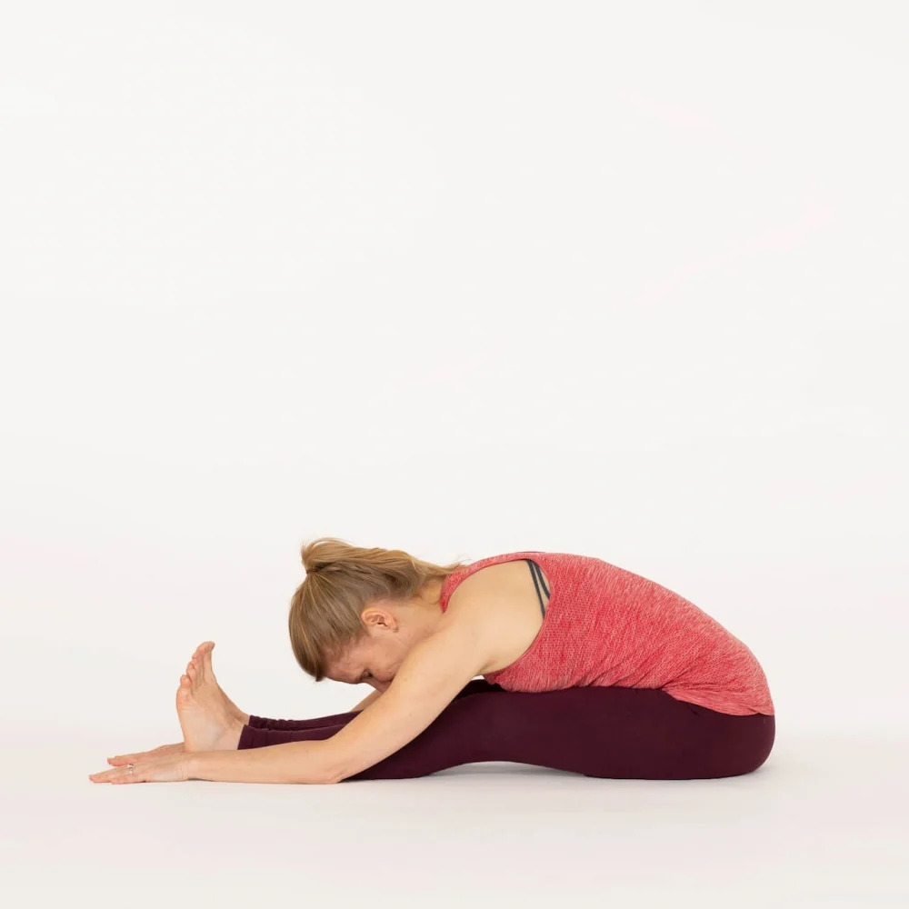 Paschimottanasana - Intense West Stretch / Seated Forward Bend | Prana Yoga