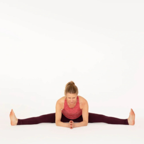 Wide Legged Forward Fold Pose Side Stretch Yoga (Prasarita